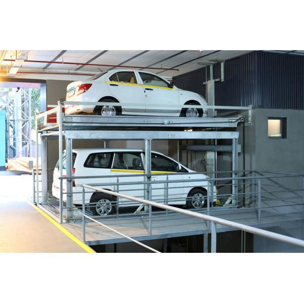 Quality Vertical Structure  Elevated Car Parking System With 2000kg Loading Capacity for sale