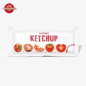 Sweet And Sour Bag Ketchup , 18g Pure Natural Sachet Tomato For Dipping Sauce