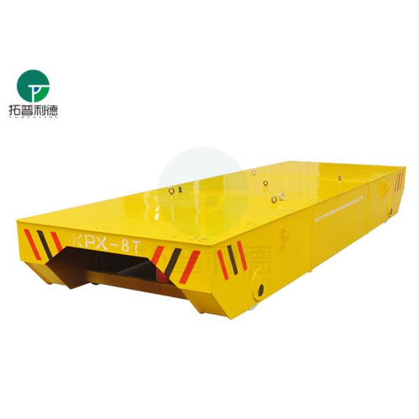 high temperature proof 50 ton railway transfer electric motorized cart for dies