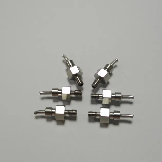 304 Stainless Steel Bending Double Pipe Medical Spray Needle CNC Accessories Customization