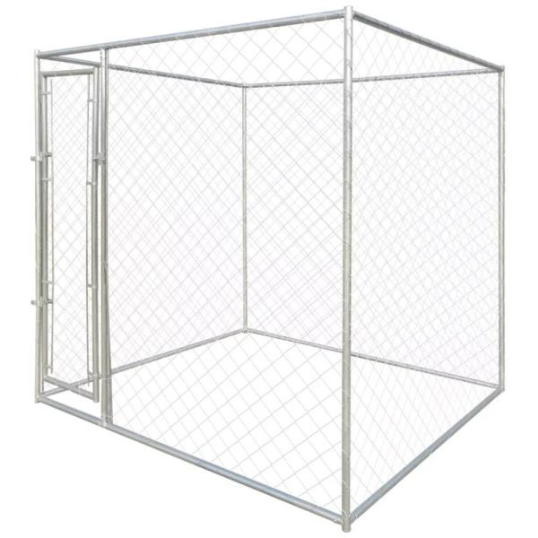 Large outdoor galvanized cheap chain link dog kennel 7.5x13x6ft(2.3x4x1.8m) 2.3mm wire diameter