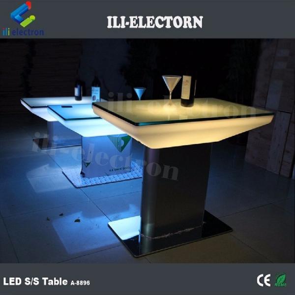 LED party rechargeable led coffee table