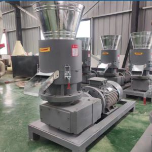 Customized 7.5KW Making Wood Pellet Biomass Pellet Machine Small Biomass Pellet