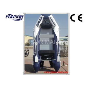 Fish Hunter 6 Man Foldable Inflatable Boat With Seat Bag / Boat Cover