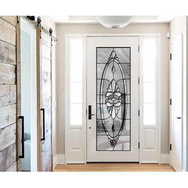 natural light Sound Insulation Inlaid Door Glass For Building precise measuremen