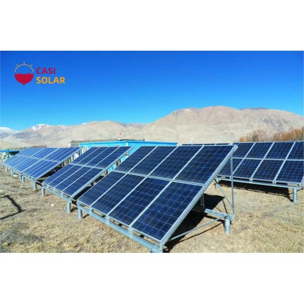 PWM Rooftop Solar System For Home 10KW Stainless Steel Solar Panel Mounts