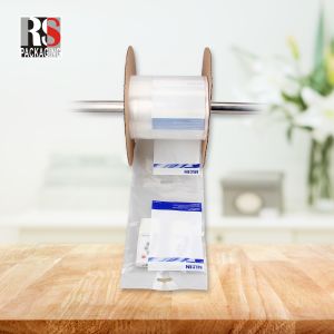 Custom Logo Perforated LDPE Pre Opened Bags On Roll For Automated Machines