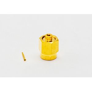 SSMA Male RF Coaxial Connector – Compatible with 1# Semi-Rigid/Semi-Flexible