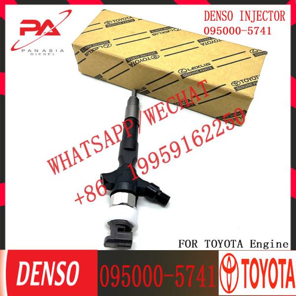 Common rail fuel injector 23670-30080 095000-5740 095000-5741 095000-5742 for 1KD-FTV