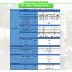 UNIVO UBTS900Y Three Axis Integrated Inertial Navigation System for Intelligent