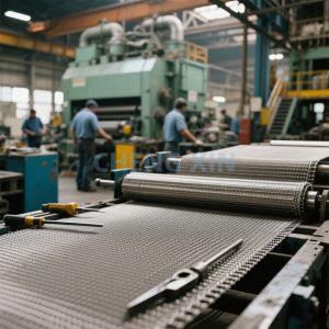 Diameter 0.08-2.0mm 2-60 Mesh Nichrome Wire Mesh Laboratory Equipment In Extreme