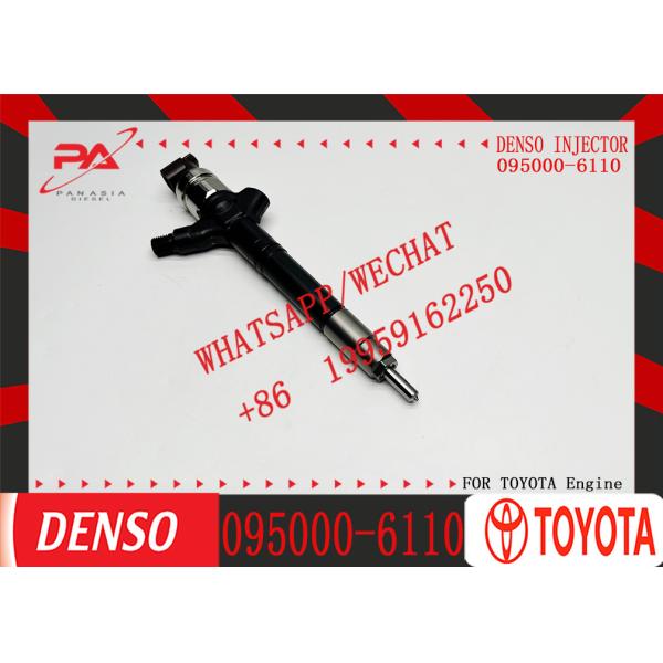 Diesel Common Rail Injector 095000-6110 095000-6900 095000-7600 095000-7610 23670-09200 236700R060 for TOYO-TA 2AD-FHV