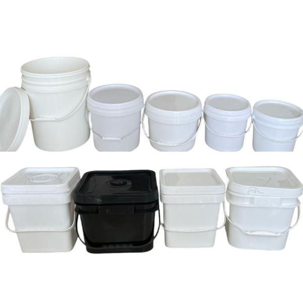 Beverage Packaging 10L Square Bucket with Lids and Handle