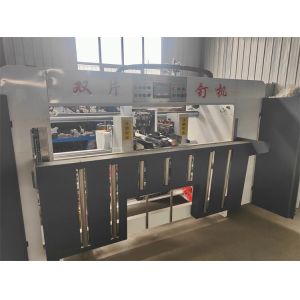 Manual Carton Box Stitching Machine with Minimum Flap Size of 80 Standard 20