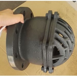 flanged foot valve BS4504 flange standard made in China