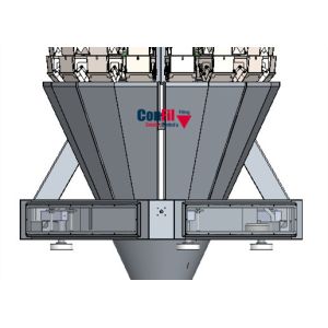 Multihead Weigher Packing Machine for Whole Olives Chopped Olives Packaging