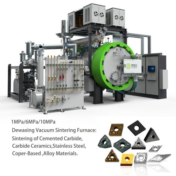 Precise and Consistent Sintering Furnace with 400-1500Kg Loading , PLC