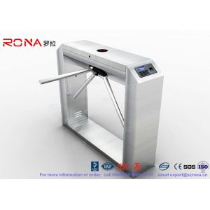 304 Stainless Steel Tripod Turnstile Gate RFID Flap Barrier Turnstile Attendance