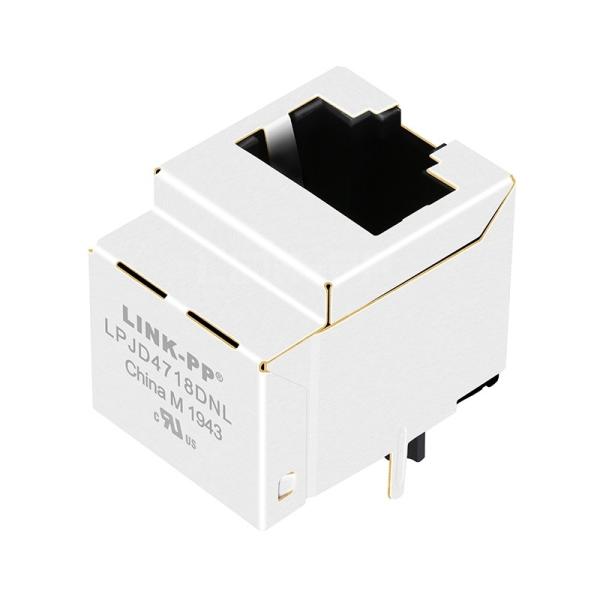 Halo HFJV1-E1G46RL Compatible LINK-PP LPJD4718DNL 100/1000 Base-T Vertical RJ45
