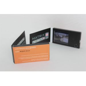 2.4 inch TFT screen video mailer with hight resolution and 128MB memory good
