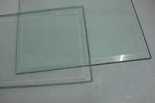 PLC Control Glass Beveling Machine , Vertical Automatic Glass Straight Line