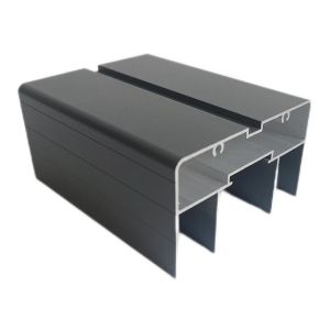 T5 / T6 Powder Painted Aluminium Window Frame Profiles For Sliding Window