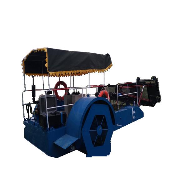 Stainless Mesh Water Hyacinth Water Moss Reed Collection Boat With Storage