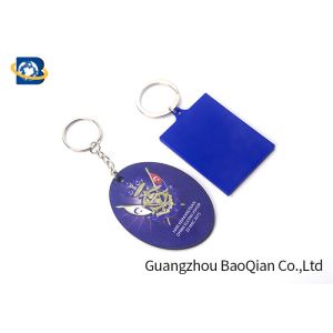UV Printing Personalized 3D Keychains , 3D Keyring Customized Different Shape