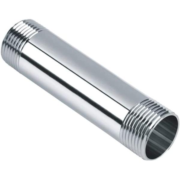 1'' NPT x 1/2'' NPT Male Threaded Stainless Steel Pipe Fittings 8'' Nipple Cast Pipe