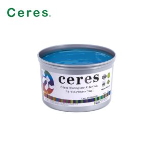 YT-916 Model Process Blue Pantone Offset Printing Ink with EN71-3 RoHS