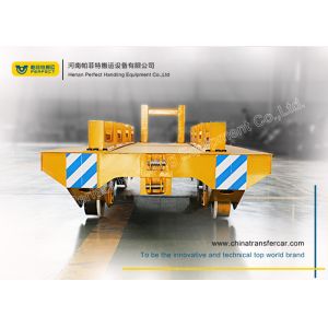 Manual Power Heavy Material Transfer Trolley trailers Facility