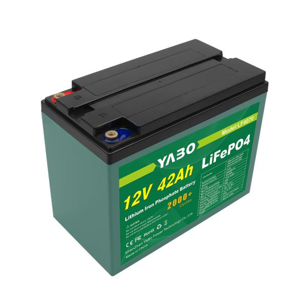 12v 40ah Lifepo4 Battery Deep Cycle Solar 30ah 42ah Lithium ion