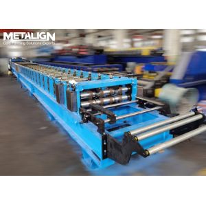 15m/Min High Speed Floor Deck Roll Forming Machine With Custom Embossing And