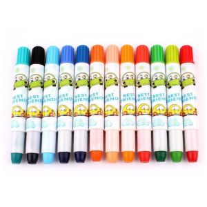 24 Colors Eco-friendly fancy Non-toxic wax crayon set/ Cheaper 24 colors