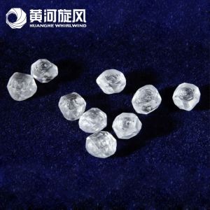 White DEF VVS HPHT artificial diamond rough / 1.5 carat diamond price HENAN