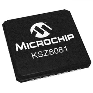 100% high quality KSZ8081RNBCA-TR QFN-32 original Ethernet PICS BOM Module Mcu