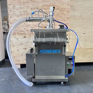 Temperature Control Hair Wax Hot Cream Filling Machine Self Suction Filler