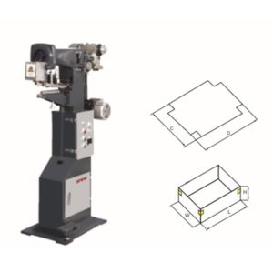Wholesale Manual Rigid Box Corner Pasting Machine Corner Pasting Tape Machine Rigid Box Making Machine from china suppliers