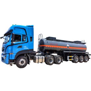 Max Torque 500Nm Secure Transportation Semi Trailer with 8x6 Drive Wheel