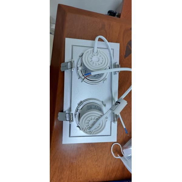 Quality Grille 220V Led Panel Downlight Rectangular Embedded for sale