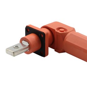 95mm2 Energy Storage Connectors , Black High Voltage DC Connector