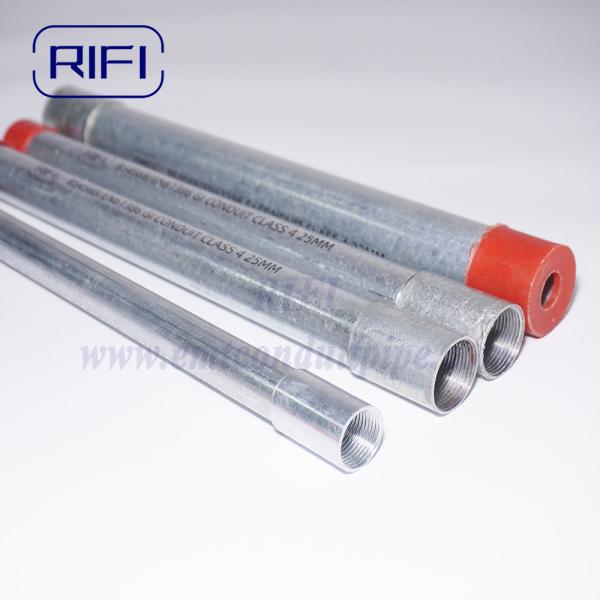 Class 4 25mm GI Conduit Class 4 Galvanised Electrical Conduit For Project