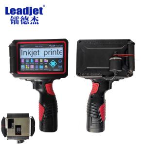 China Double Head Portable Inkjet Marking Machine , Handheld Coding Machine 45cc Volume on sale