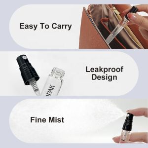 Refillable 10ml Essential Oil Spray Containers Package Glass Vial Perfume Empty