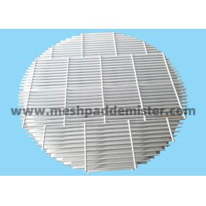 Polypropylene 20mm Vane Distance Chevron Plate Mist Eliminator