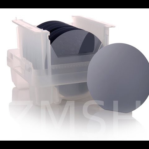 Quality 8inch GaN-on-Si Epitaxy Wafer 110 111 110 N Type P Type Customization Semiconductor RF LED for sale