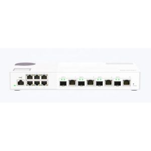 China QSW-M2106-4C 4*10GbE SFP /RJ45 Composite Ports and 6*2.5GbE Ethernet Ports L2 Web-based NMS Switch with POE Function on sale