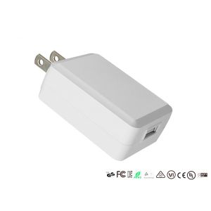 White Color US Plug USB Medical Power Adapter 5V2A For Medical USE With IEC