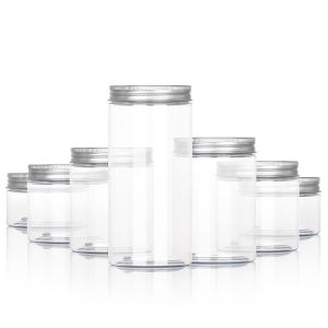 Food Grade Cream Packaging Jar Round Shape 500g Capacity Multiapplication