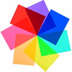 Multiple Polarized Film Red Blue Purple For Watch Windows Monitor TV Use